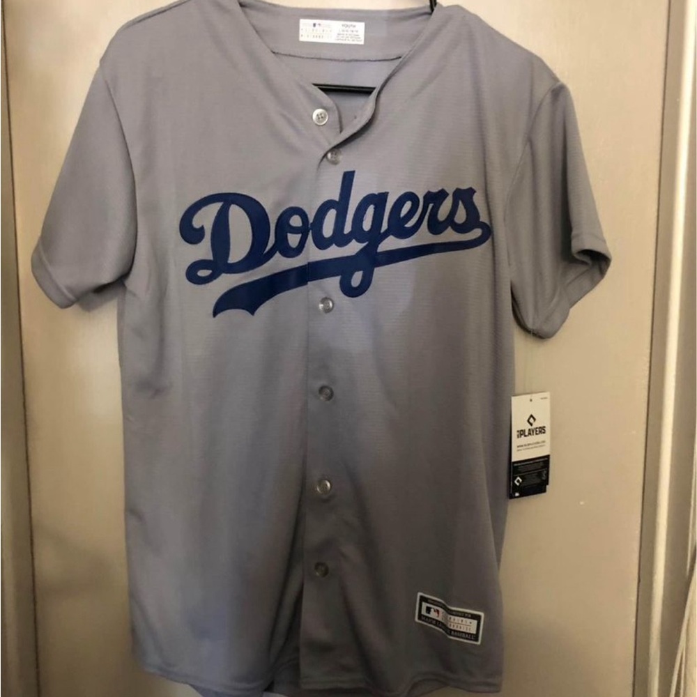 Genuine Merchandise Youth Gray Jersey size L 14/16